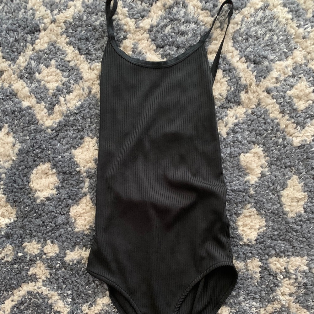 Topshop ribbed body suit
